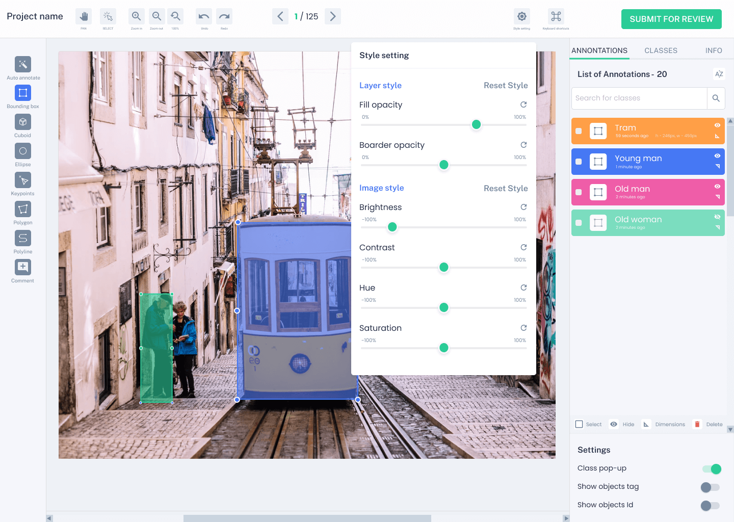 Image of SaaS based AI software designed by BiCSoM technologies